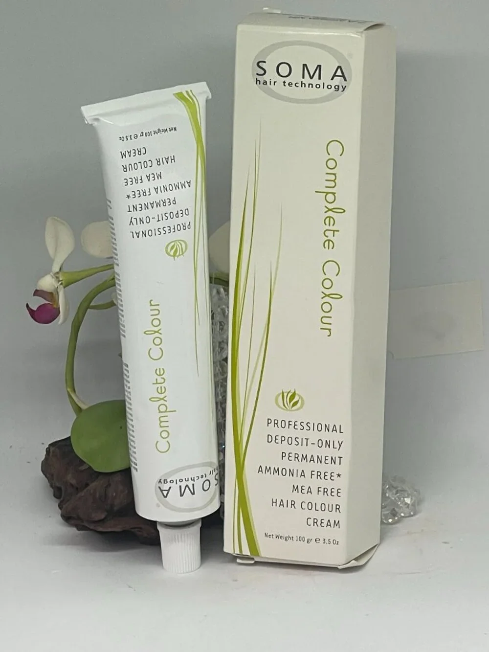 Soma Professional Deposit Only Permanent Hair Color Cream - 7A Medium Ash Blonde